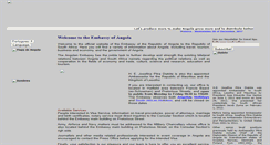 Desktop Screenshot of angolanembassy.org