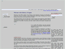 Tablet Screenshot of angolanembassy.org
